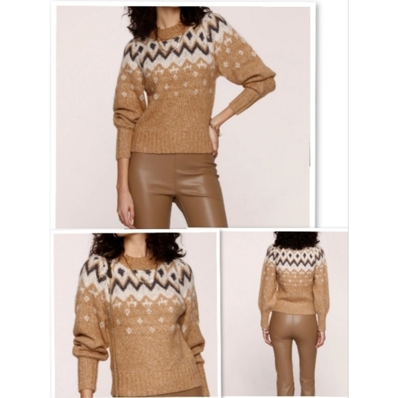 Heartloom Sara Knit Sweater Acrylic Nylon Wool Blend Womens Size XS - Picture 1 of 11